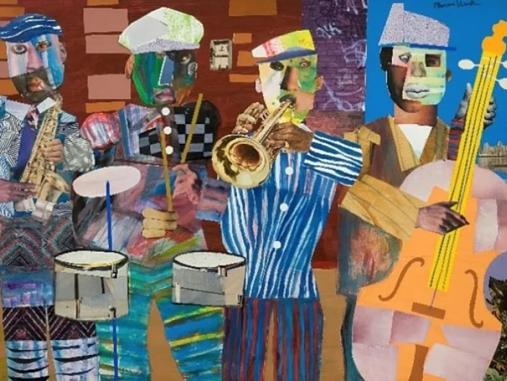 Jazz Village, Romare Bearden