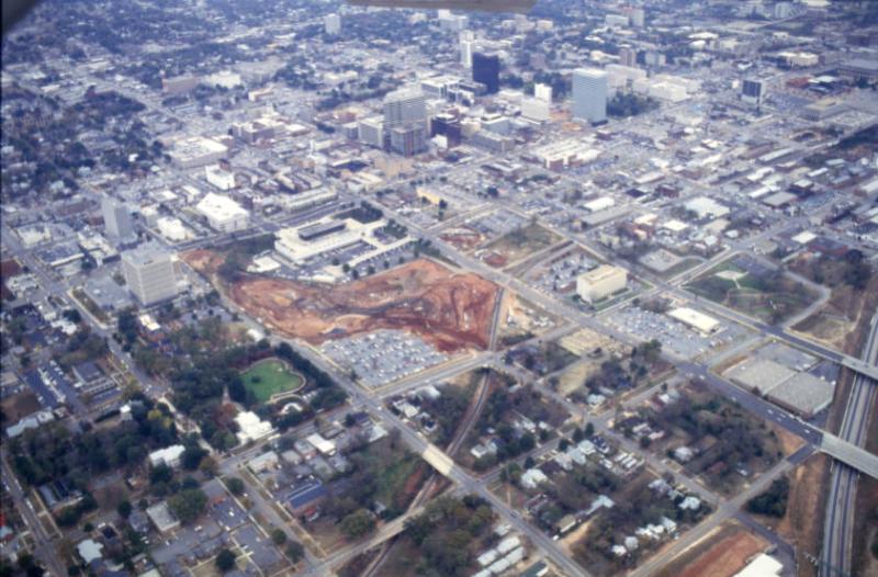 Aerial view over Sidney Park 1987