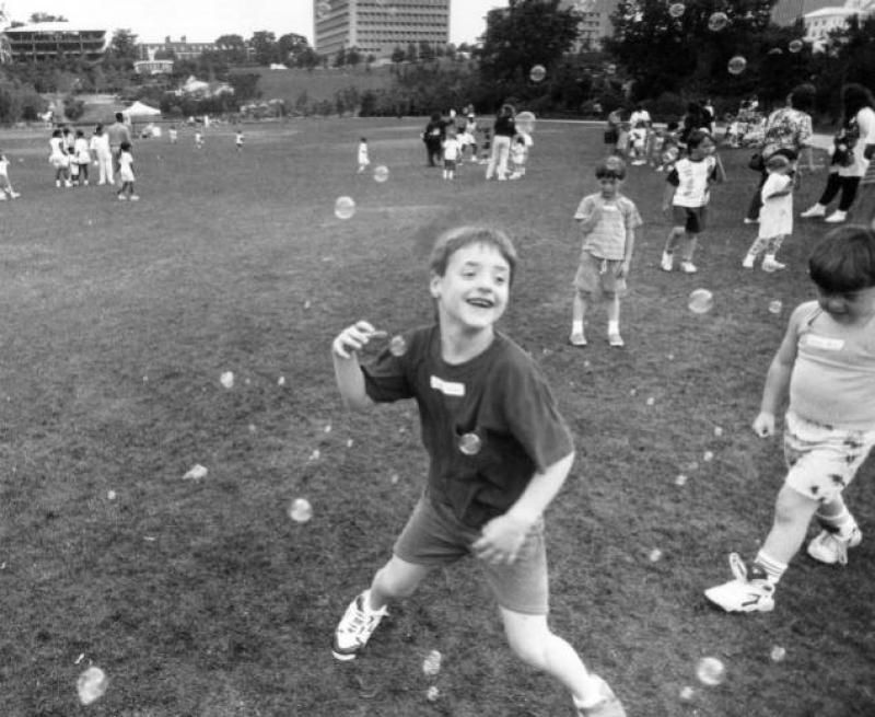 Bubbles in Sidney Park 1994
