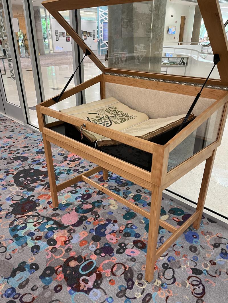 Catesby's Natural History on display