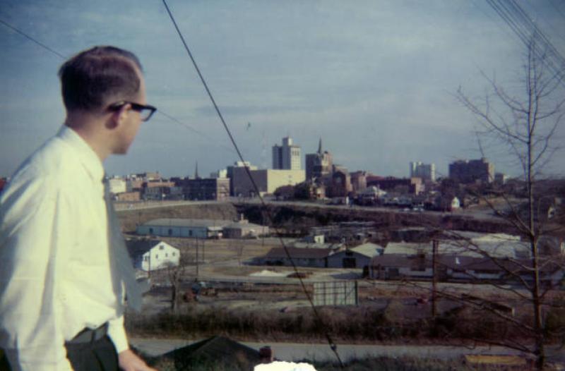 View of Columbia from Arsenal Hill 1965