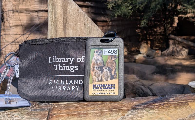Picture of Community Pass with Lion in background