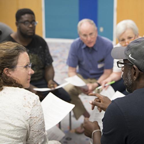 Library customers discuss race in our community