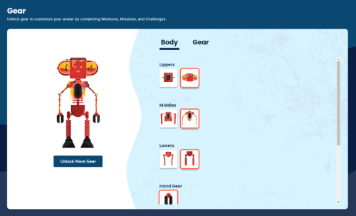 A robot being created in Fiero Code