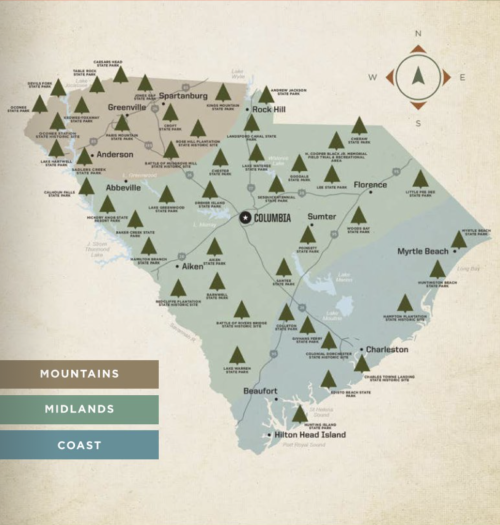 state park region map