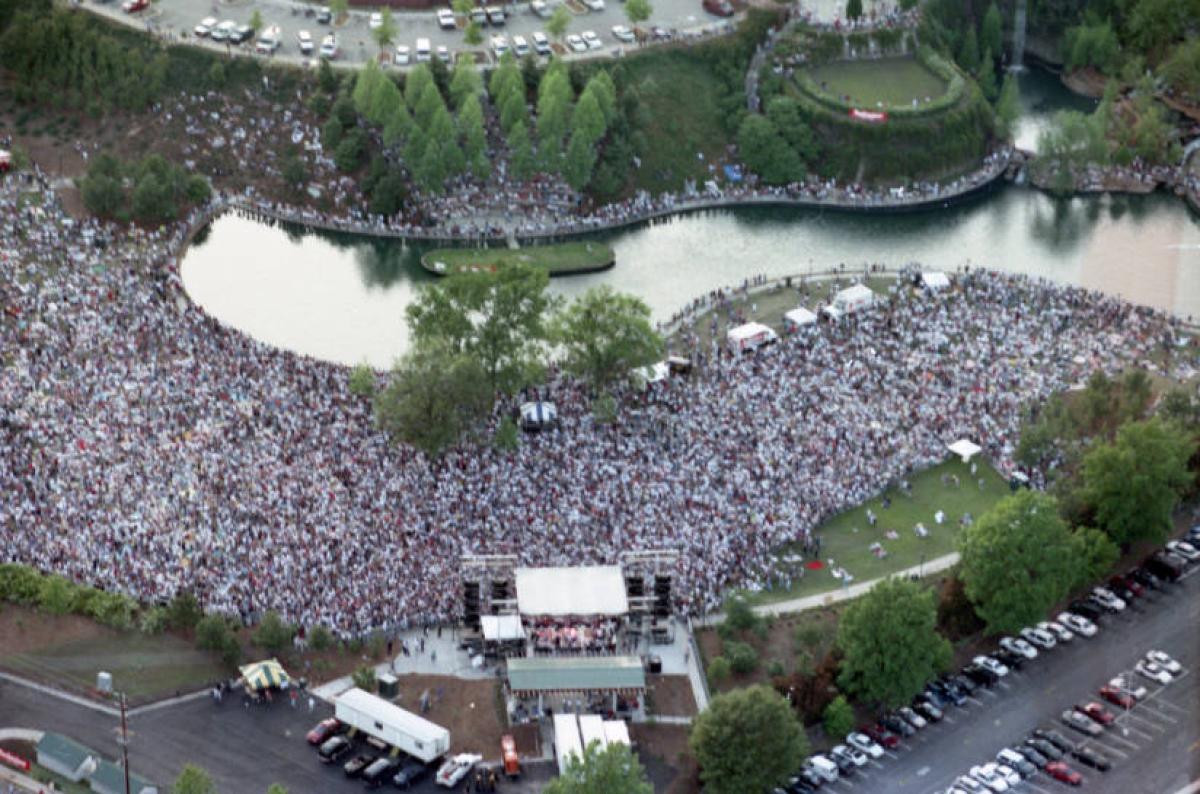Hootie and the Blowfish concert in Finlay park 1996