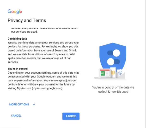 Terms privacy