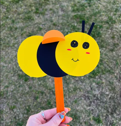 Completed circle bee