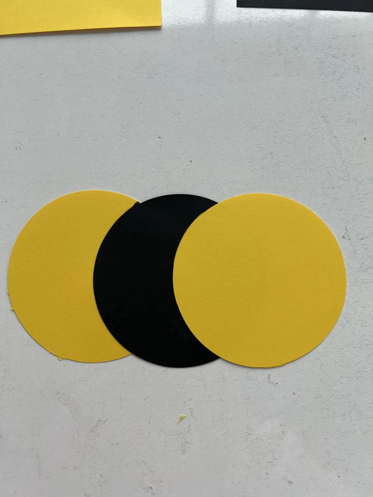 completed circle bee body