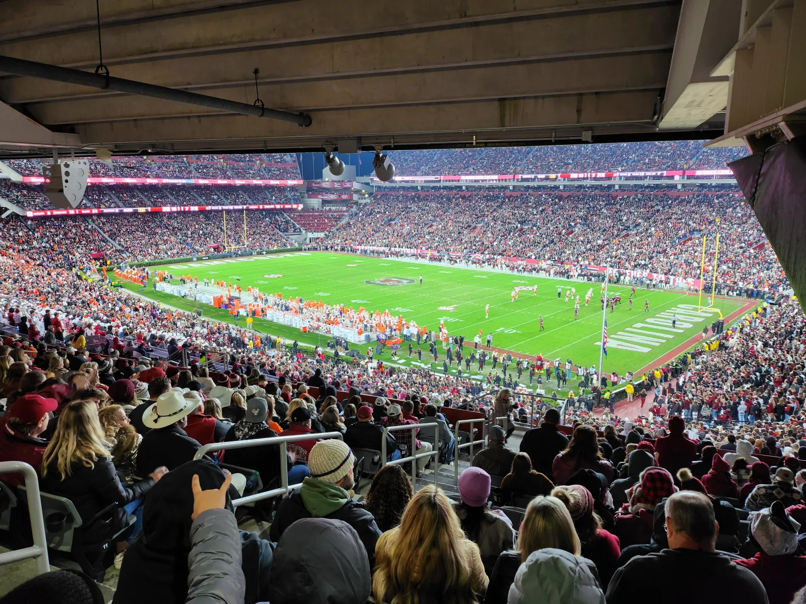 football stadium