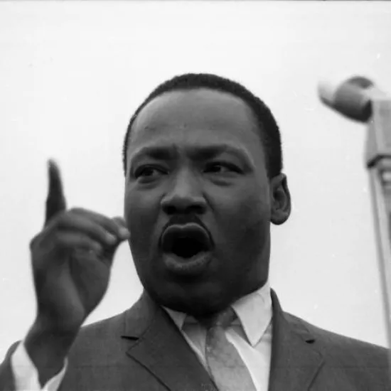Martin Luther King in Kingstree, S.C.
