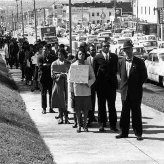 March 2 1961 civil rights march