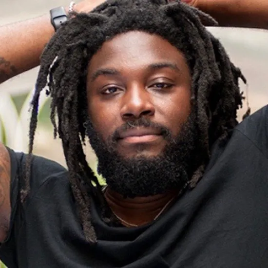 Jason Reynolds posing for a Photo