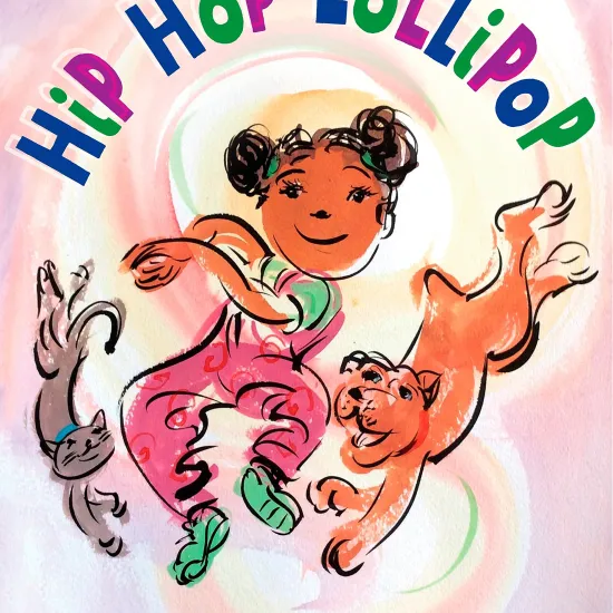 Book Cover Lollipop Dancing with her Pets