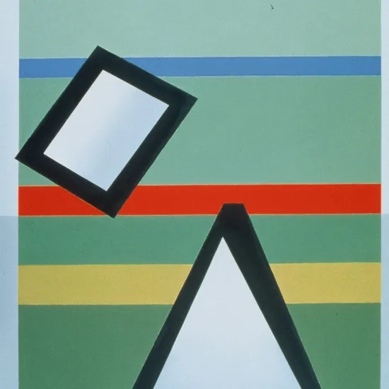 Felrath Hines by “Red Strip with Green Background”