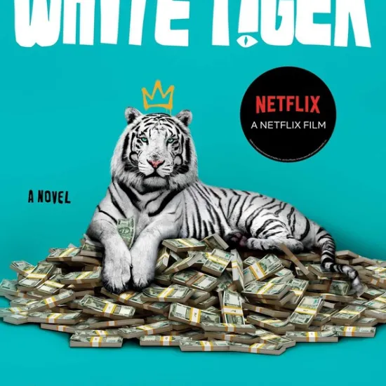 white tiger book cover