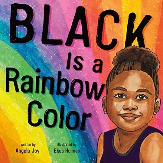 Book Cover Black is a Rainbow Color