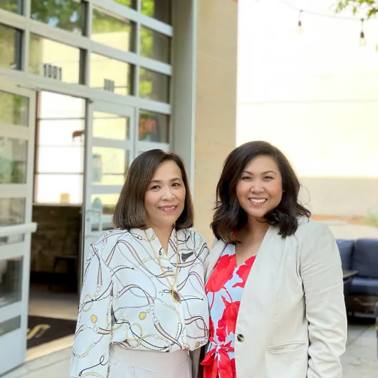 Kao Thai Owner, Gai Wilson, and manager, Sunshine Cobb
