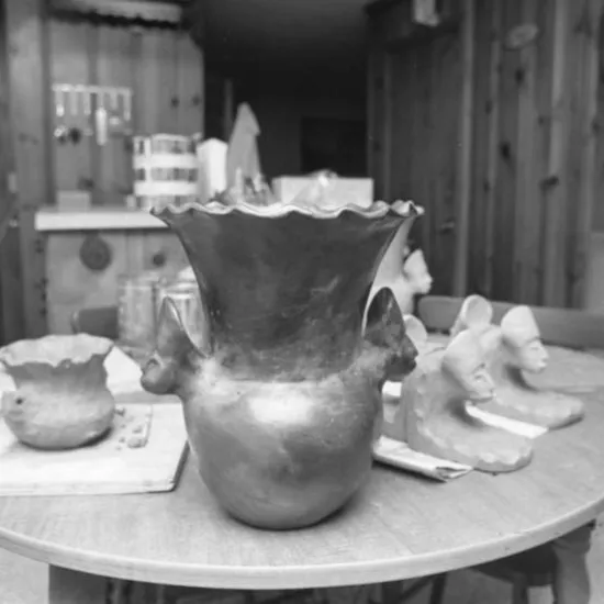 Catawba Pottery made by Sara Ayers, 1973