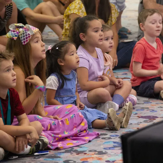 Children enjoy a storytime at Richland Library