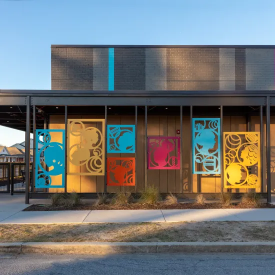 The exterior of Richland Library Edgewood