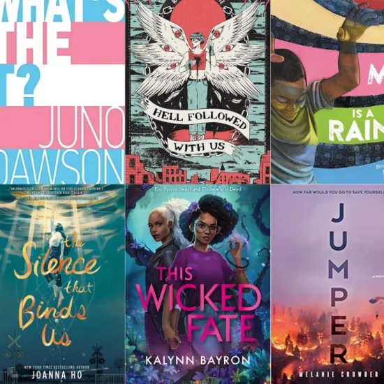 Covers of diverse youth titles releasing in June. 