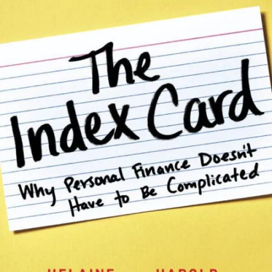 Cover to "The Index Card"
