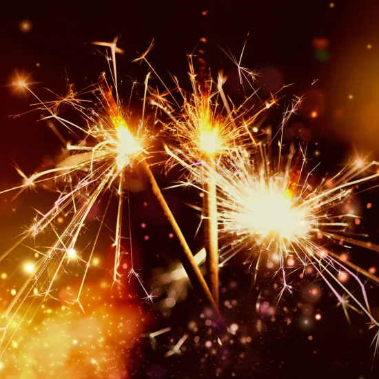 New Year's Sparklers (Fireworks)