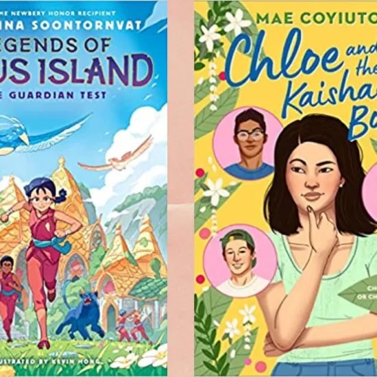 Covers of Chloe and the Kaishao Boys and The Guardian Test
