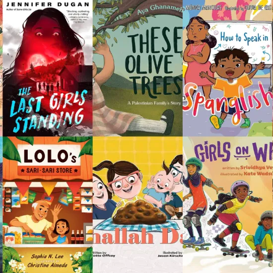 Cover of diverse youth titles releasing in August 2023