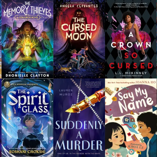 Covers of youth titles releasing in September 2023