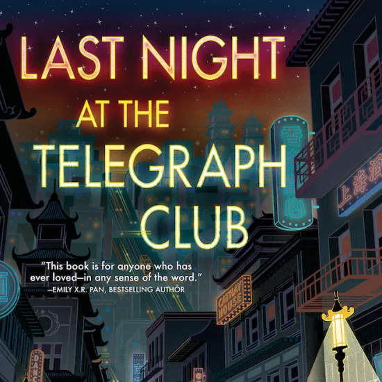 Last Night at the Telegraph Club by Malinda Lo book cover