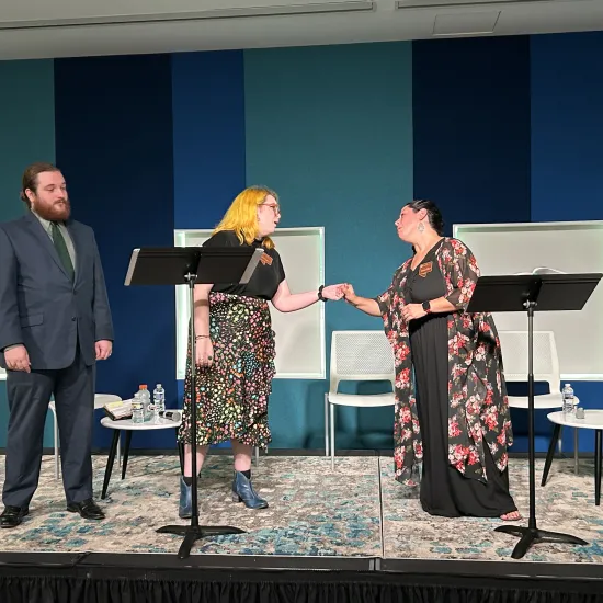 COLab opera rehearsal