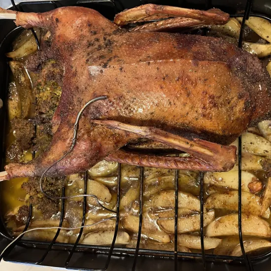 The ready goose dinner