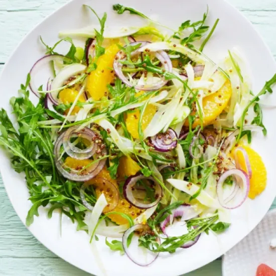 Healthy Cooking With Shak-A : Fennel and Orange Salad